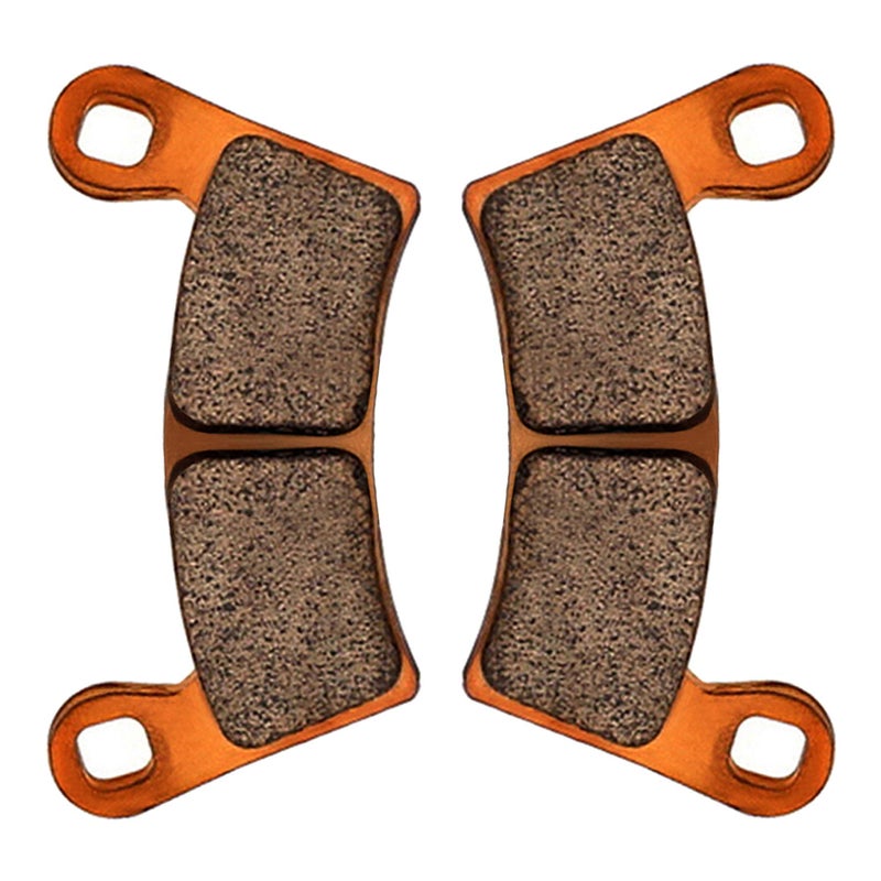 Zinger Brake Pads for Polaris Ranger XP 1000 2018-2023,Polaris General 1000 EPS 2016-2023,Ranger Crew XP 1000 2020-2023,General 1000 Sport 2020-2025,4 Set Front and Rear Sintered Copper Brake Pads - Image 2